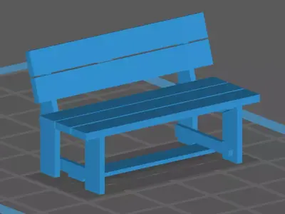 Bench Scale model 1 43 3D print model