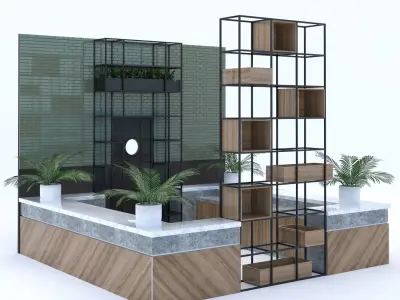 Restaurant Bar 17  3D model