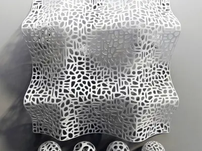 Bionica decor hall 3D model