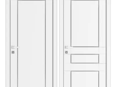 Interior doors CORTES SALSA 3D model