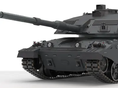 Generic Tank 02 3D model