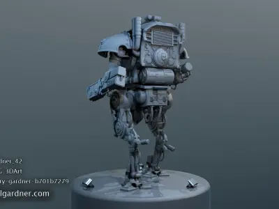Titan Robot 3D model