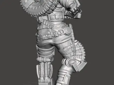 Gas Mask Bandit 3D print model