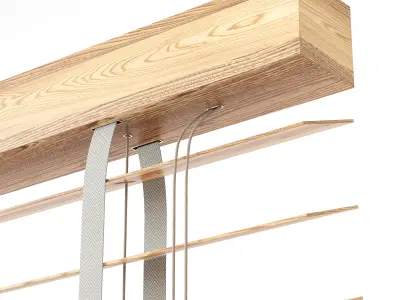 Wooden Blinds Set 17 3D model