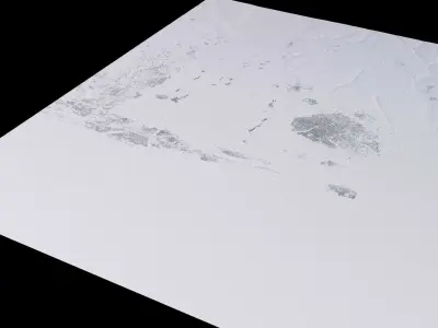 Porto-Novo Benin City Landscape 3D Model 3D model