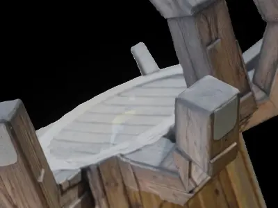 Statue of Hand 3D model