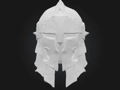 3D Model of a Mighty Protectors Helm 3D model