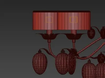 Ancona Chandelier Bella Figura 3D model