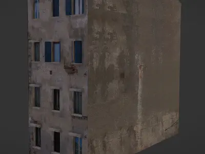 Old Building 924 Low-poly 3D model