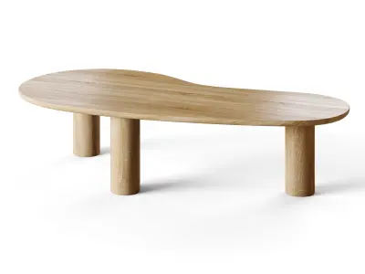 Aesthetic coffee table 3D model