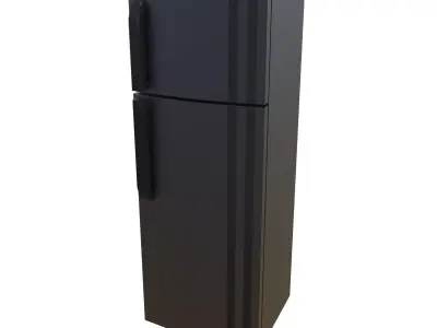 Refrigerator Low-poly 3D model