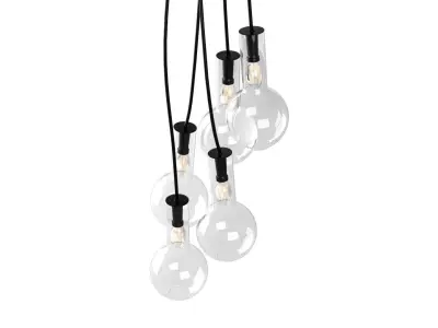 Chandelier - Hanging Low-poly 3D model