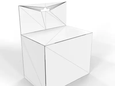 Hanging Display Packaging Box Foldable Locking Flap Texture