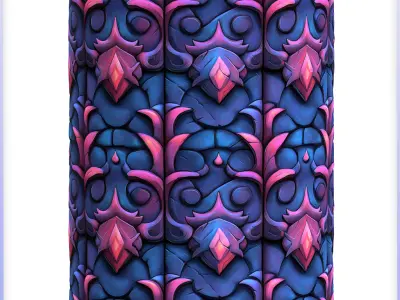 Stylized Wall Seamless Texture Texture 53