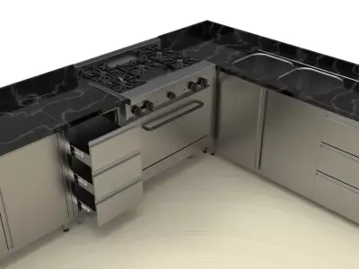 kitchen 30 3D model