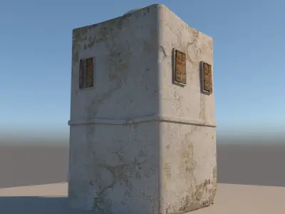 Old Arabic House 3D model