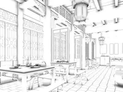 Business - Food Beverage 7-0175 3D model