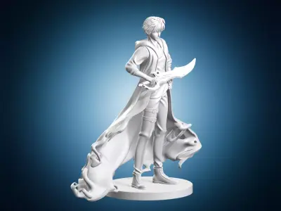 Sung Jinwoo Ground Leveling 3D print model
