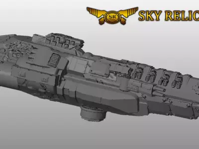 SKY RELICS - 20 HEAVY RYKER 3D print model