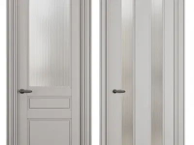 Entrance door set161 3D model