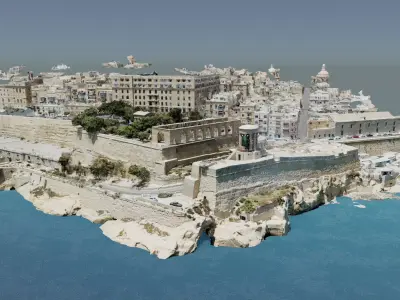 City of Valletta 3D model