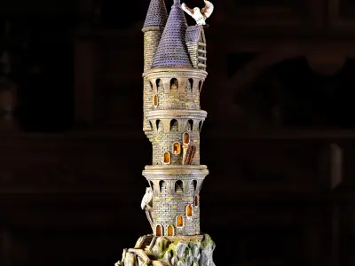 The Owlery - Hogwarts Owl Tower Harry Potter Inspired 3D print model