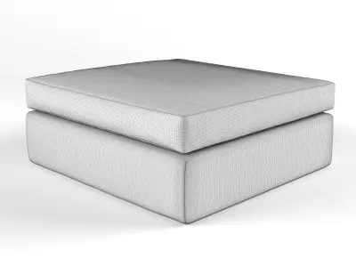 Sonder Living - Jackson Modular Ottoman 3D model