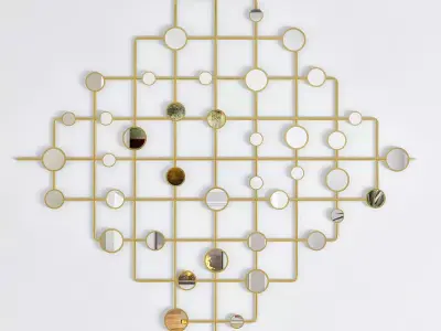 Wall mirror 15 3D model