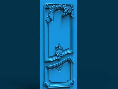 Door cnc 3D model