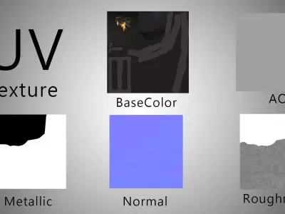 Industrial Metal Housing Unit FireHold01 - MorisonDesign PBR 2K Free low-poly 3D model