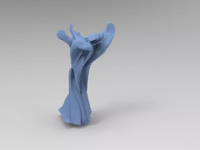 Dante Hall purgatory stand 2 3D model