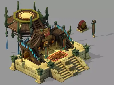 Xiqiao City - Podium 33 3D model