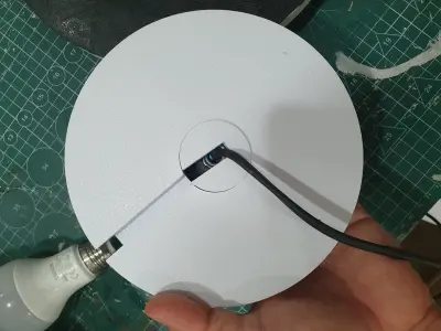 Planet Lamp -- Venus -- 3D Print Ready Night Light 3D print model