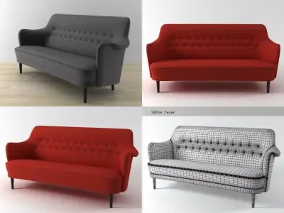 Samsas sofa 3 3D model