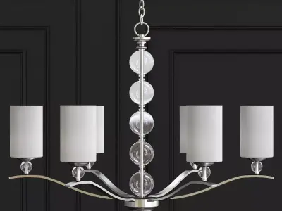 ENGLEHORN chandelier with four candle holders 3D model purchase