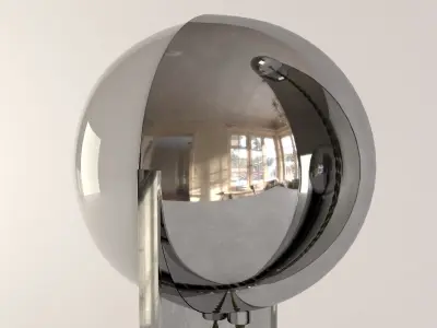 Pete and Nora Floor Lamp PBR Textures 3D model