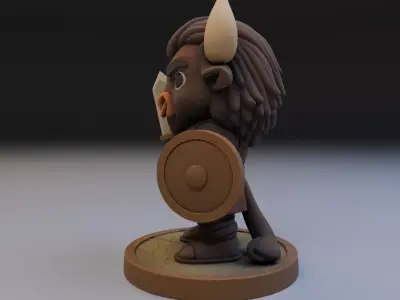 Baby Minotauro 3D print model