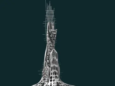 Architecture 001 3D model