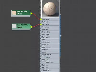 Terrazzo material 0412 seamless color 5 Texture