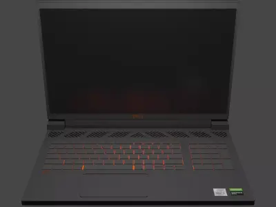 Dell G15 gaming laptop Free 3D model