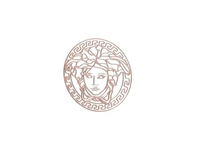 Gianni Versace Logo v1 006 Free low-poly 3D model