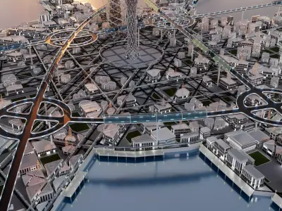 Future City 4001 3D model