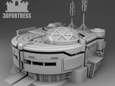 Martian Laboratory 3D print model