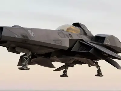 Viper Mark-117 StealthStar Space Fighter 3D model