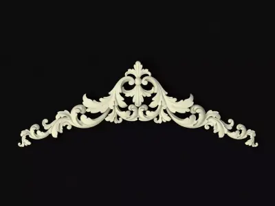 dekor ornate crown 3D model purchase