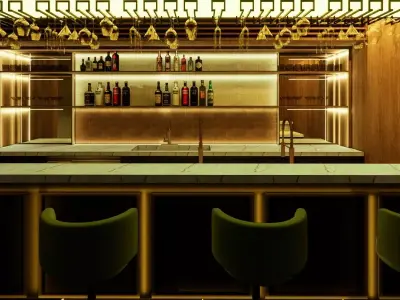 Bar Design 3D model