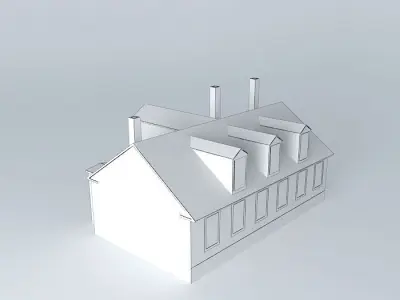 Riga Cesu street 35 Free 3D model