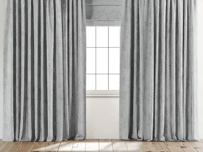Curtain A3 3D model