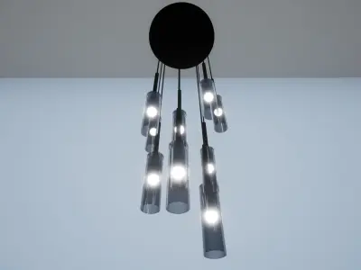 Pendant Chandelier 3D model