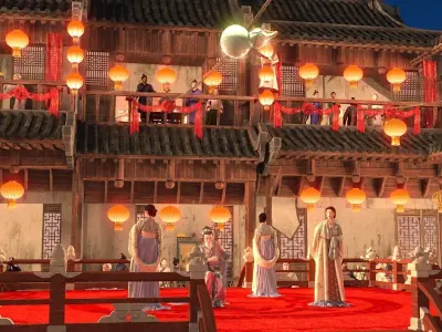 Ancient Restaurant 3D model